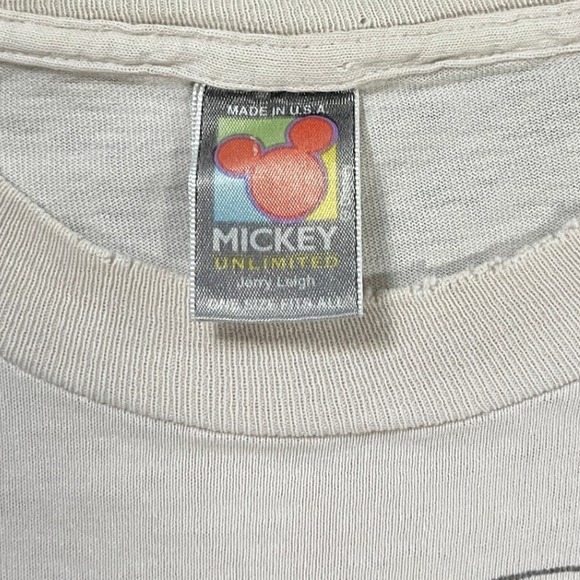 Vintage Mickey Unlimited Jerry Leigh Hip Hop Single Stitch Shirt Men XL - Picture 3 of 6